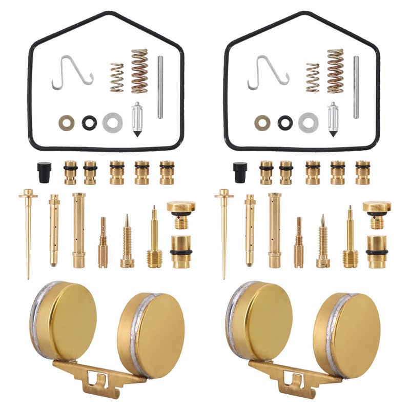 KIPA Carburetor Rebuild Repair Kit With Float Replace for 1970-1973 CB350 CL350 Twins, Carb # 3D, 722A, 726A & 728A On engine number 1065279 - Image 1